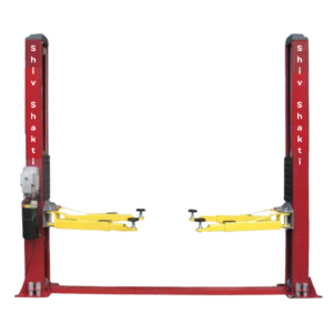 Electro-Hydraulic 2-Post Car Lift — Shiv Shakti
